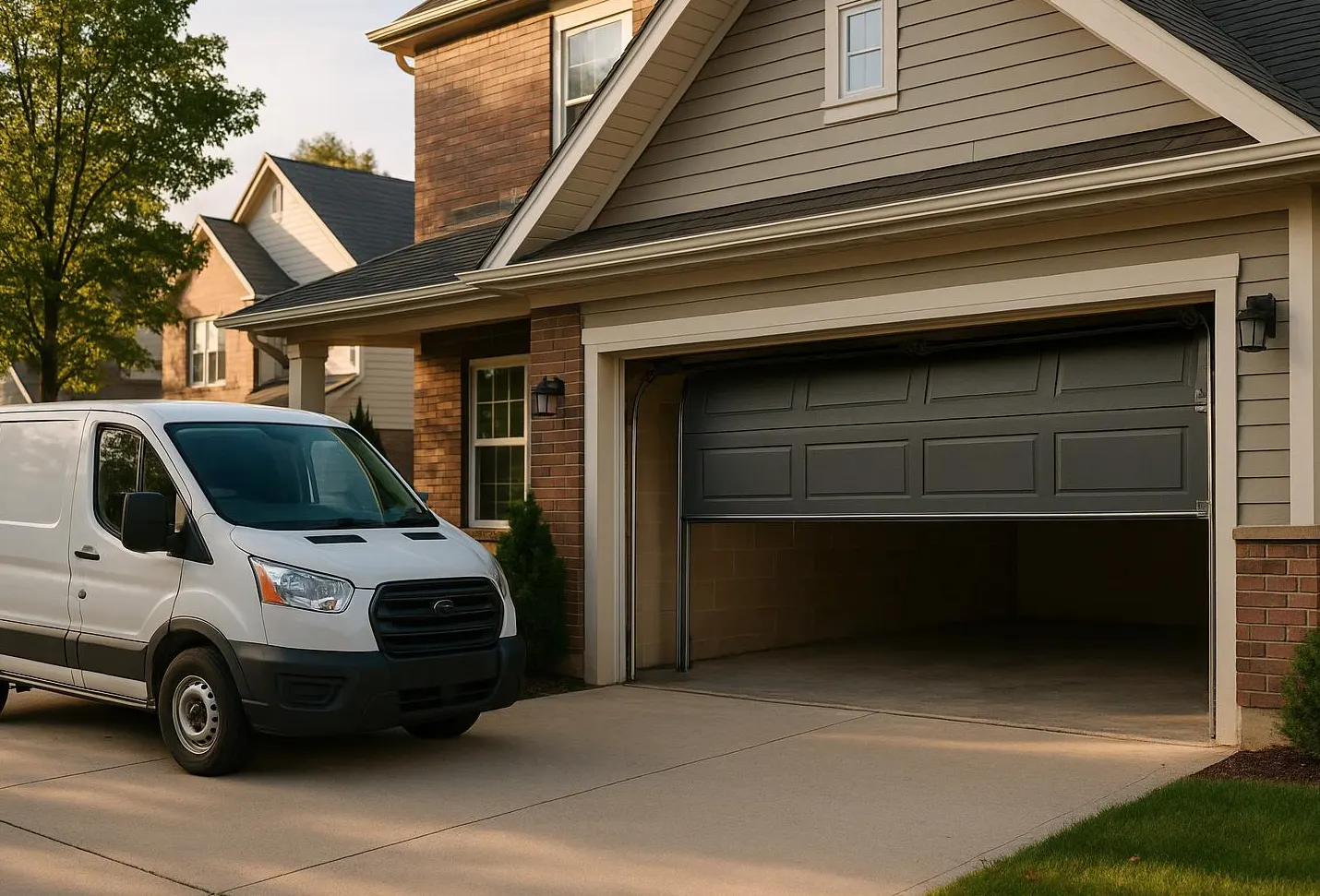 Garage Door in Cushing